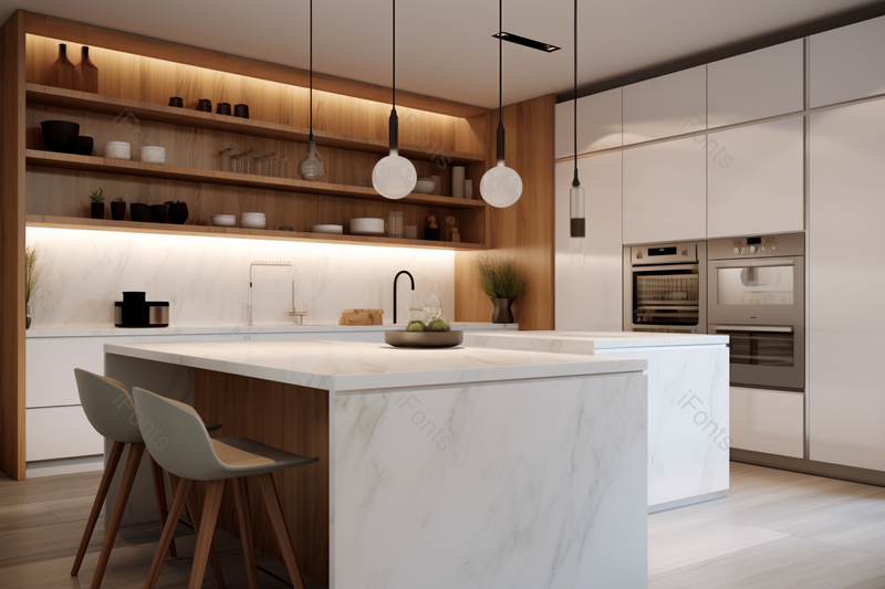 日系简约大气厨房,高清,摄影图,摄影图片,图片大全,摄影图免费下载